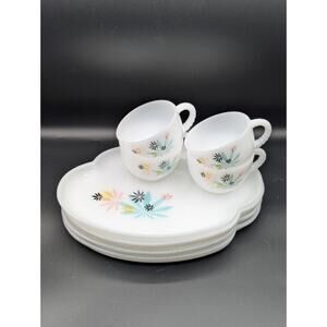 Atomic Flower Snack Plate/Cup Set